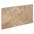 RO'MA NATURE - Bordure de jardin Travertin Beige Nuancé 61x33x3 cm (à l'unité) - vignette
