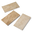 RO'MA NATURE - Bordure de jardin Travertin Beige Nuancé 61x33x3 cm (à l'unité) - vignette