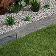 RO'MA NATURE - Bordure de jardin Schiste 200x3-7x3-7 cm (à l'unité) - vignette