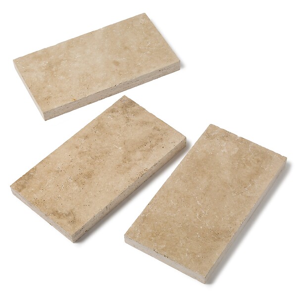RO'MA NATURE - Palis Travertin Beige Nuancé 61x33x5 cm (à l'unité) - large