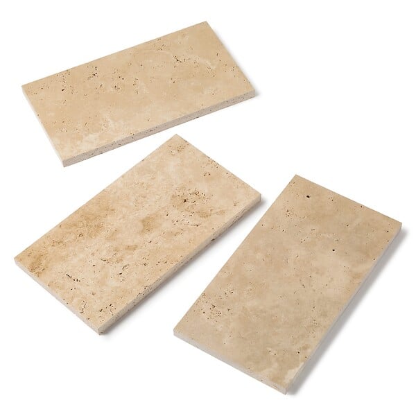 RO'MA NATURE - Palis Travertin Beige Clair 61x33x3 cm (à l'unité) - large