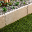 RO'MA NATURE - Bordure de jardin Pierre d'Egypte Bronze 70x33x5 cm (à l'unité) - vignette