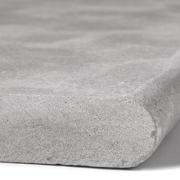 RO'MA NATURE - Bordure de jardin Pierre de l'Atlas Gris 61x33x3 cm (à l'unité) - large