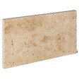 RO'MA NATURE - Bordure de jardin Travertin Beige Clair 61x33x3 cm (à l'unité) - vignette
