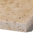 RO'MA NATURE - Bordure de jardin Travertin Beige Clair 61x33x3 cm (à l'unité) - vignette