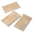 RO'MA NATURE - Bordure de jardin Travertin Beige Clair 61x33x3 cm (à l'unité) - vignette