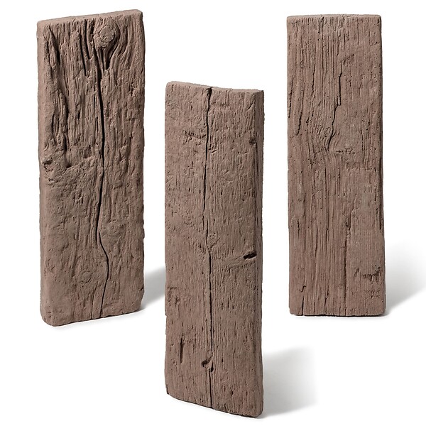 RO'MA NATURE - Palis Béton effet Bois Marron 67x22x4,5 cm (à l'unité) - large