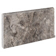 RO'MA NATURE - Bordure de jardin Travertin Gris Silver 61x33x5 cm (à l'unité) - vignette