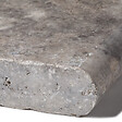 RO'MA NATURE - Bordure de jardin Travertin Gris Silver 61x33x5 cm (à l'unité) - vignette