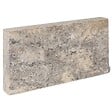 RO'MA NATURE - Bordure de jardin Travertin Gris Silver 70x35x8 cm (à l'unité) - vignette