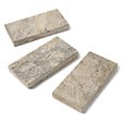 RO'MA NATURE - Bordure de jardin Travertin Gris Silver 70x35x8 cm (à l'unité) - vignette
