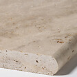 RO'MA NATURE - Bordure de jardin Travertin Beige Nuancé 100x33x3 cm (à l'unité) - vignette
