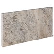 RO'MA NATURE - Bordure de jardin Travertin Gris Silver 61x33x3 cm (à l'unité) - vignette
