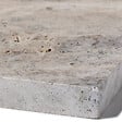 RO'MA NATURE - Bordure de jardin Travertin Gris Silver 61x33x3 cm (à l'unité) - vignette