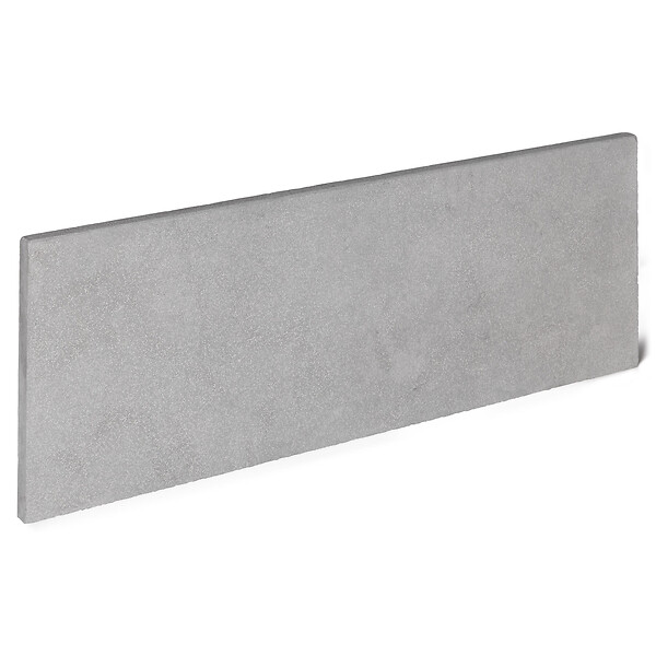 RO'MA NATURE - Bordure de jardin Pierre de l'Atlas Gris 100x35x3 cm (à l'unité) - large