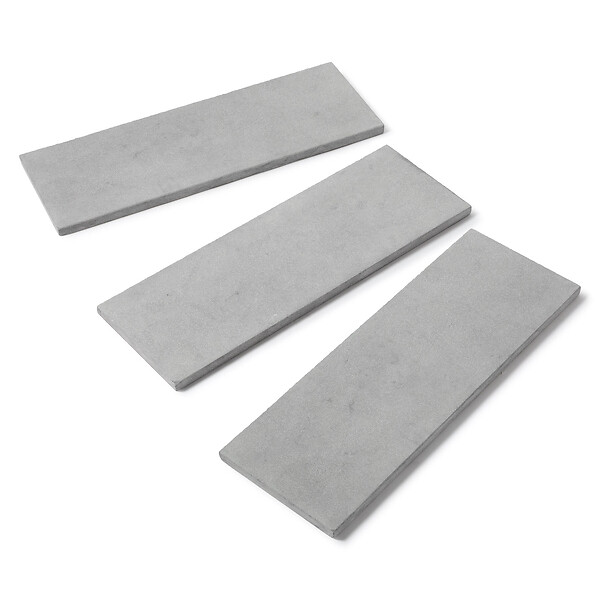 RO'MA NATURE - Bordure de jardin Pierre de l'Atlas Gris 100x35x3 cm (à l'unité) - large