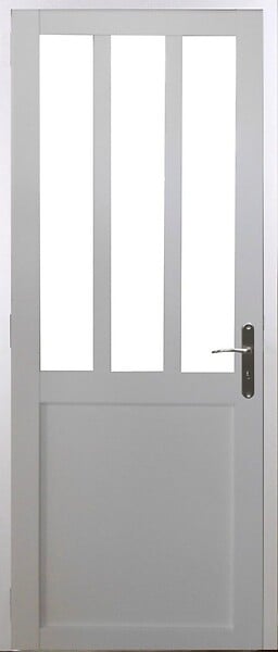 GD MENUISERIES - Bloc Porte Atelier BLANC H204 x L83 cm Côte Tableau P.Gauche - large