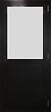 GD MENUISERIES - Bloc Porte Athena Noir H204 x L83 cm Côte Tableau P.Droit) - vignette