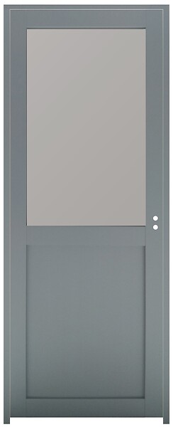 GD MENUISERIES - Bloc Porte Athena Vitrée H204 x l83 Poussant Gauche - large