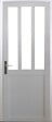 GD MENUISERIES - Bloc Porte Atelier BLANC H204 x L83 cm Côte Tableau P.Droit - vignette