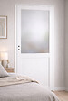 GD MENUISERIES - Bloc Porte Athena BLANC H204 x L83 cm Côte Tableau P.Droit - vignette