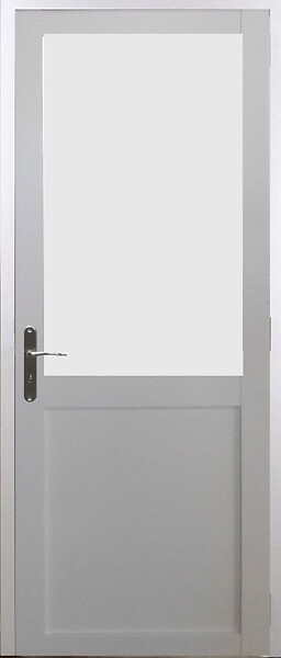 GD MENUISERIES - Bloc Porte Athena BLANC H204 x L83 cm Côte Tableau P.Droit - large