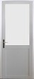 GD MENUISERIES - Bloc Porte Athena BLANC H204 x L83 cm Côte Tableau P.Droit - vignette
