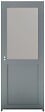 GD MENUISERIES - Bloc Porte Athena Gris Clair Vitrée H204 x L73 cm Côte Tableau P.Droit - vignette