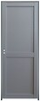 GD MENUISERIES - Bloc Porte Athena Gris Clair 2 panneaux H204 x L83 cm Côte Tableau P.Droit - vignette