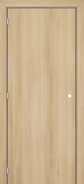 GD MENUISERIES - Bloc porte Décor Chêne Naturel Honey Oak  H204 x L83 cm Côte Tableau P.Droit - large