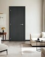 GD MENUISERIES - Bloc porte Effet Chêne Anthracite Grey Oak H204 x L93 cm Côte Tableau P.Droit - vignette