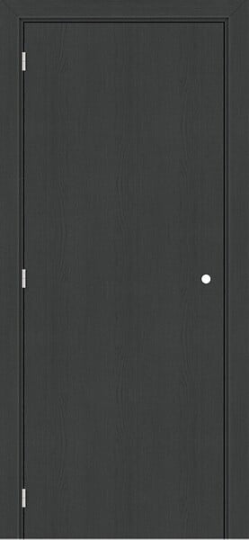 GD MENUISERIES - Bloc porte Effet Chêne Anthracite Grey Oak H204 x L93 cm Côte Tableau P.Droit - large