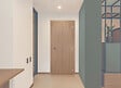 GD MENUISERIES - Bloc porte Décor Noyer Light Walnut H204 x L93 cm Côte Tableau P.Gauche - vignette