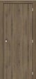 GD MENUISERIES - Bloc porte Décor Noyer Light Walnut H204 x L93 cm Côte Tableau P.Gauche - vignette