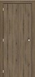 GD MENUISERIES - Bloc porte Décor Noyer Light Walnut H204 x L93 cm Côte Tableau P.Droit - vignette