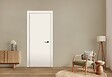 GD MENUISERIES - Bloc porte Blanc Pur Lacdor  H204 x L73 cm Côte Tableau P.Droit - vignette