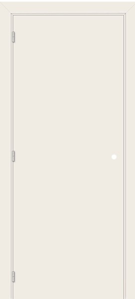 GD MENUISERIES - Bloc porte Blanc Pur Lacdor  H204 x L73 cm Côte Tableau P.Droit - large