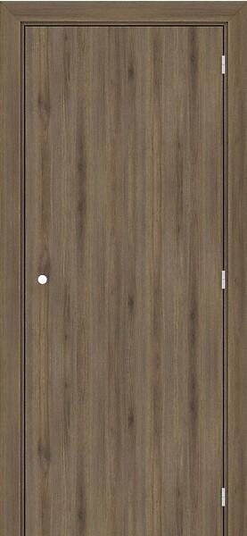 GD MENUISERIES - Bloc porte Décor Noyer Light Walnut H204 x L73 cm Côte Tableau P.Gauche - large