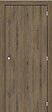 GD MENUISERIES - Bloc porte Décor Noyer Light Walnut H204 x L73 cm Côte Tableau P.Gauche - vignette