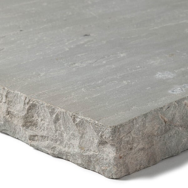 RO'MA NATURE - Pas japonais Rectangle Grès Kandla Gris 100x50x4 cm (à l'unité) - large