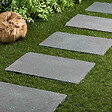 RO'MA NATURE - Pas japonais Rectangle Pierre de Tandur Gris 60x40x2 cm (à l'unité) - vignette
