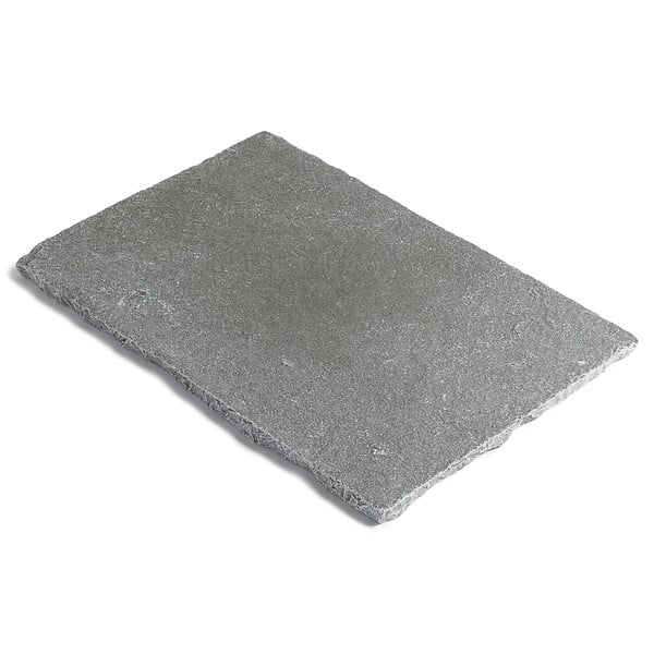 RO'MA NATURE - Pas japonais Rectangle Pierre de Tandur Gris 60x40x2 cm (à l'unité) - large