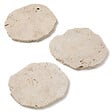 RO'MA NATURE - Pas japonais Irrégulier Travertin Beige Nuancé 55-60x3 cm (à l'unité) - vignette