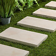 RO'MA NATURE - Pas japonais Rectangle Pierre de l'Atlas Beige 61x33x5 cm (à l'unité) - vignette