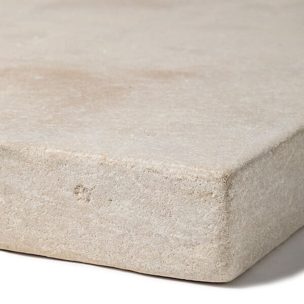 RO'MA NATURE - Pas japonais Rectangle Pierre de l'Atlas Beige 61x33x5 cm (à l'unité) - large