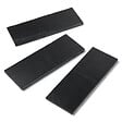RO'MA NATURE - Pas japonais Rectangle Ardoise Noire 80x30x2-3 cm (à l'unité) - vignette