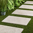 RO'MA NATURE - Pas japonais Rectangle Pierre de l'Atlas Beige 75x50x3 cm (à l'unité) - vignette