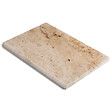 RO'MA NATURE - Pas japonais Rectangle Travertin Beige Nuancé 61x40,6x3 cm (à l'unité) - vignette