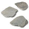 RO'MA NATURE - Pas japonais Irrégulier Pierre de Kavala Gris 45x3-4 cm (lot de 15) - vignette