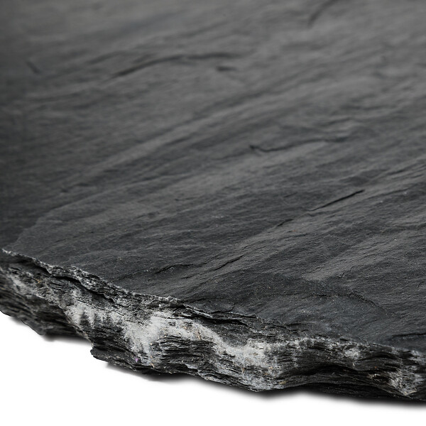 RO'MA NATURE - Pas japonais Rond Ardoise Noire D.60x2-3 cm (à l'unité) - large